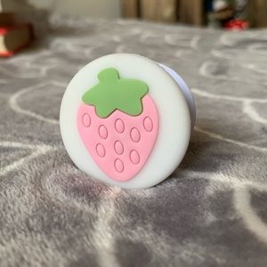 Pink Strawberry PopSocket